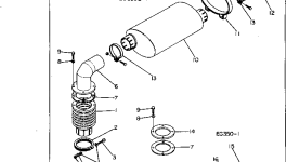 Лента (EG350B) DY39723-20004 Komatsu