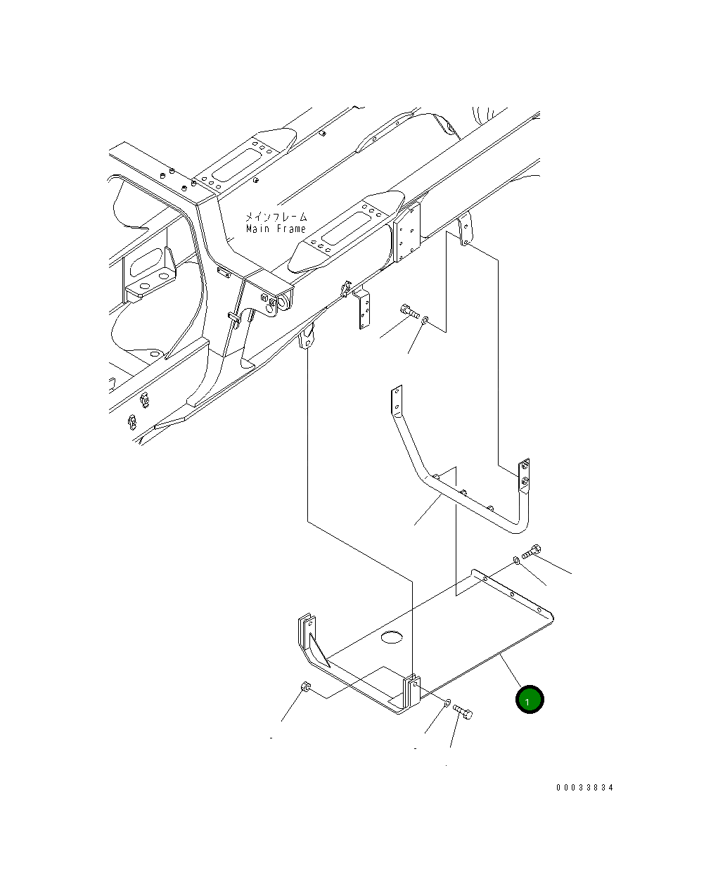 Защитный кожух 567-54-71521 Komatsu