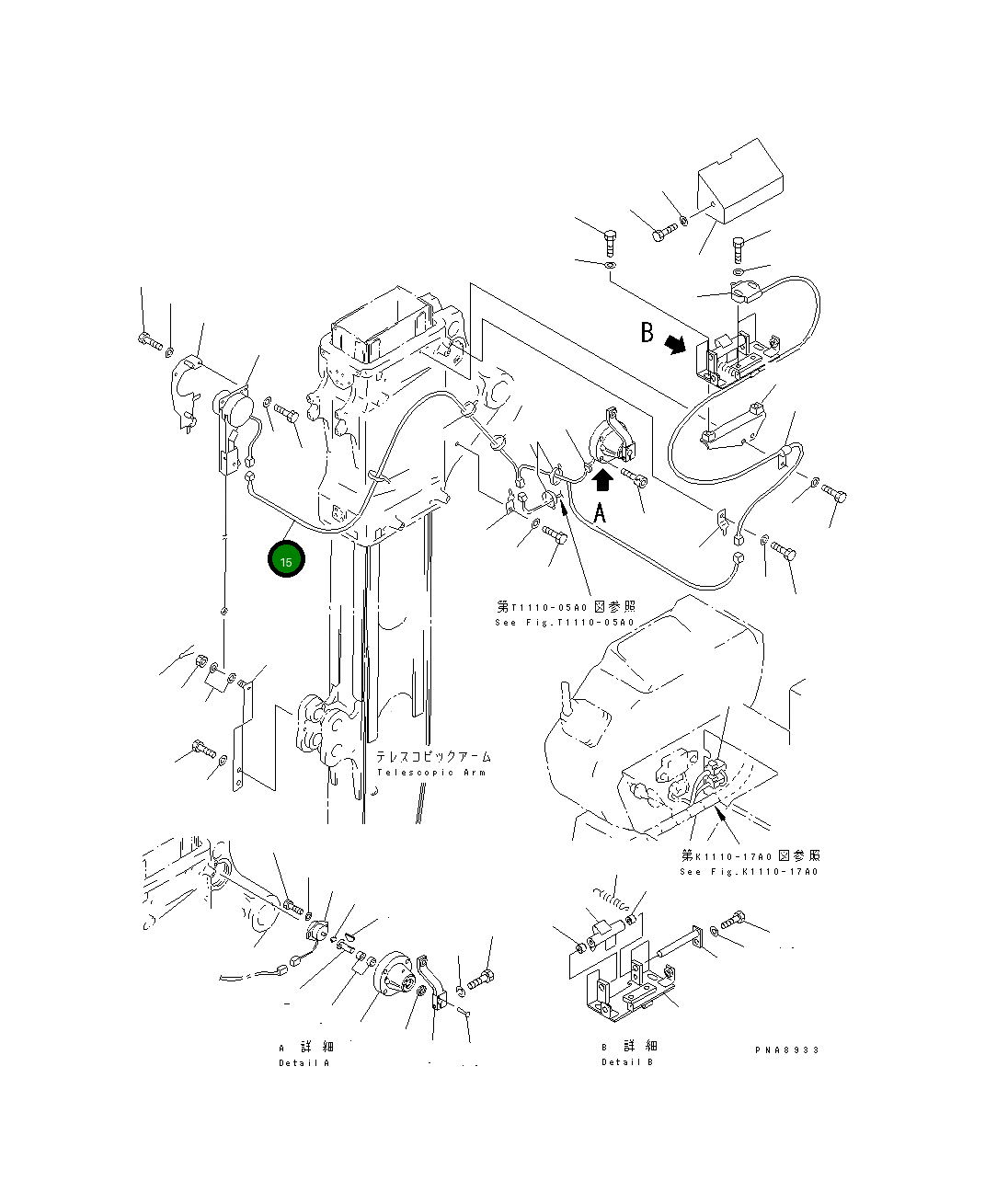 Жгут проводов 21W-06-22220 Komatsu