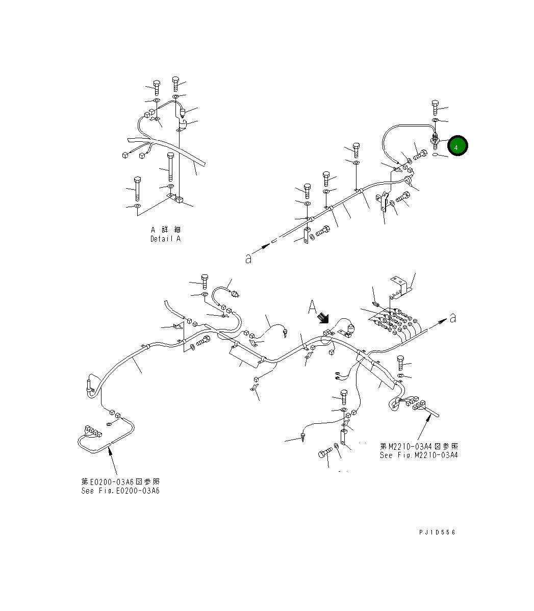 Датчик 7861-93-2220 Komatsu
