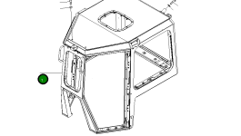 Кабина 17A-Z11-4150 Komatsu