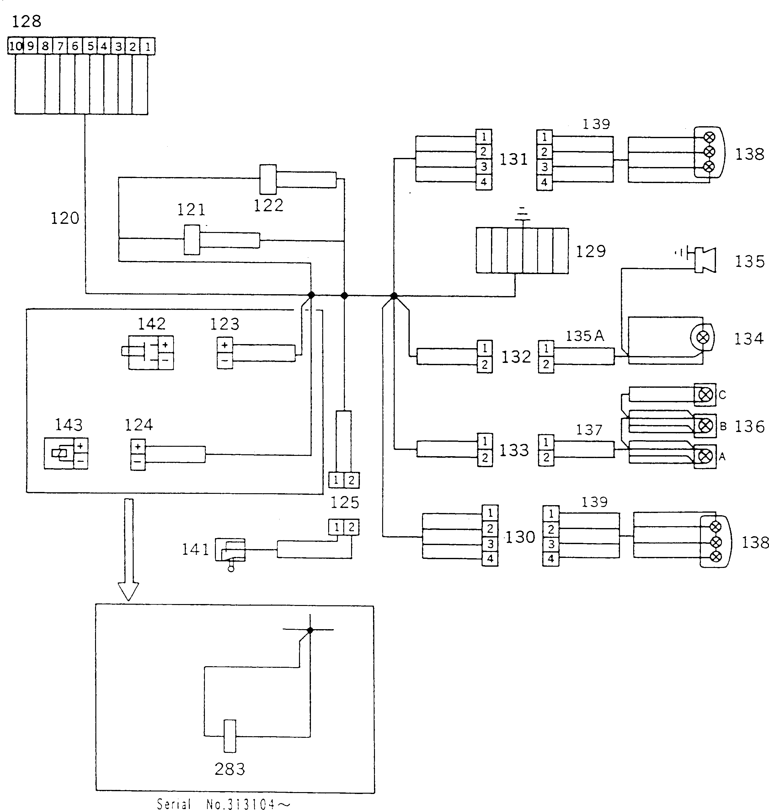 Блок шарнира, синий BW066029 Komatsu