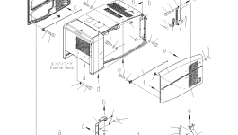 Дверь 418-54-34722 Komatsu