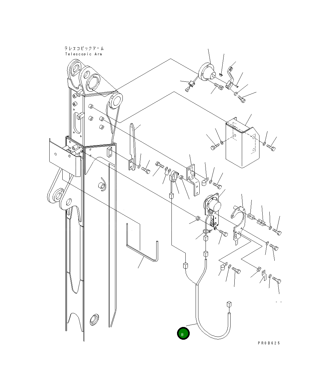 Жгут проводов 20U-957-1210 Komatsu