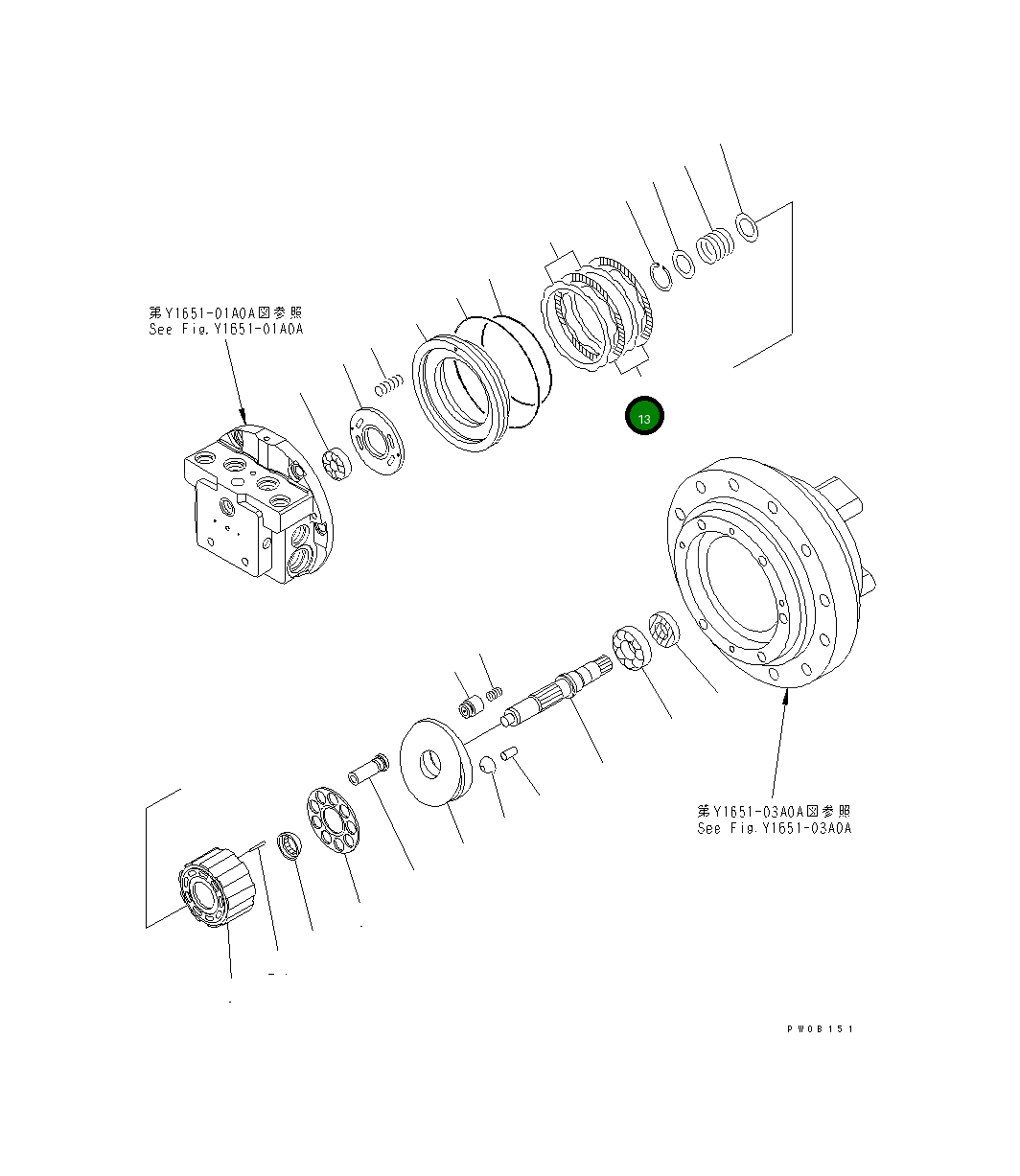 Диск TZ500D2015-00 Komatsu