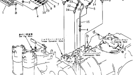 Блок 195-49-36110 Komatsu