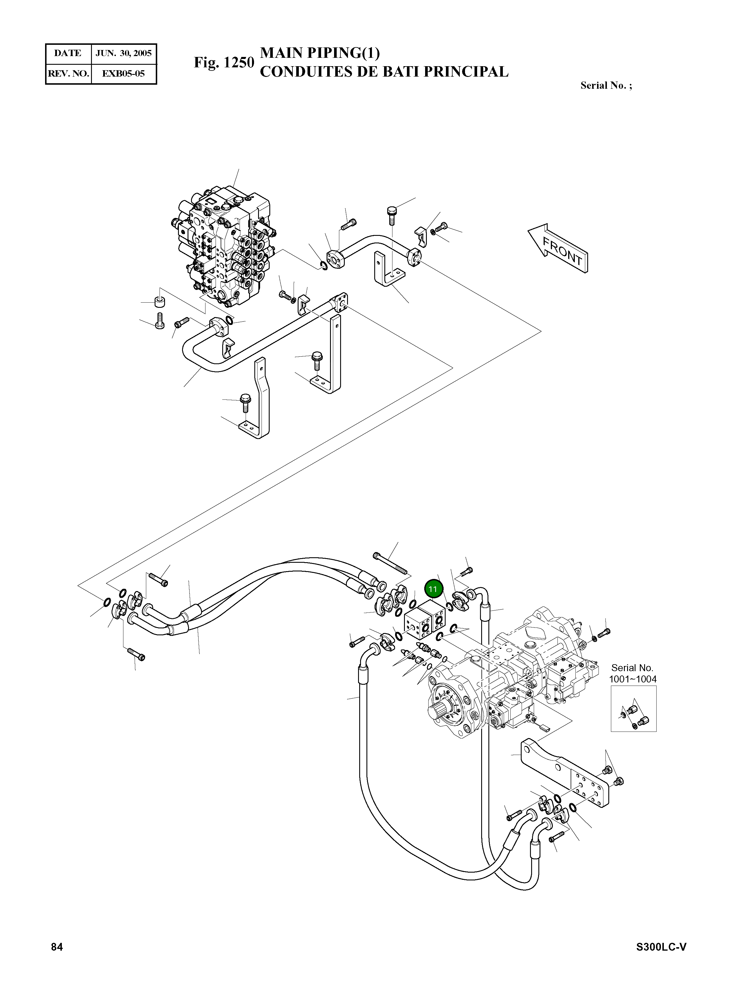 Блок 423-00143 Komatsu