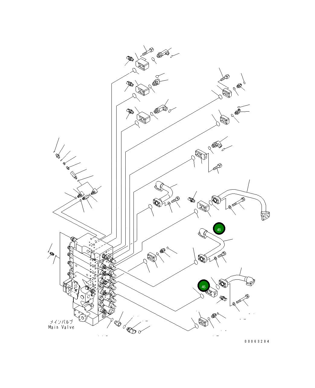 Блок 8234-62-1441 Komatsu