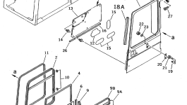 Отделка 209-54-61170 Komatsu