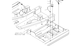 Кабель 08028-CB040 Komatsu