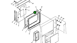 Замок 201-54-22350 Komatsu