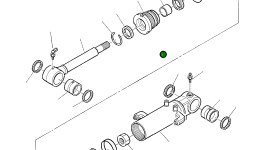 Головка блока цилиндров 3F45A7603 Komatsu