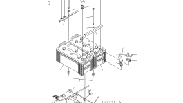 Кабель 08028-CC070 Komatsu