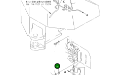 Кабель 26A-06-12560 Komatsu