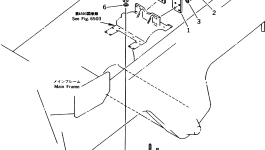 Кронштейн 561-89-62220 Komatsu