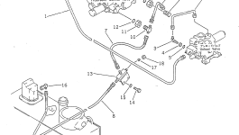 Шланг 205-62-52420 Komatsu