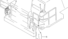 Выключатель 08061-40030 Komatsu