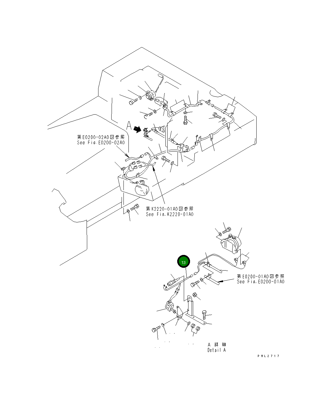 Жгут проводов 175-06-61190 Komatsu