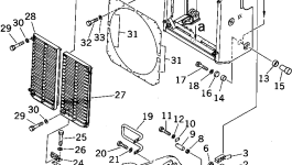 Защитный кожух 19M-54-21110 Komatsu