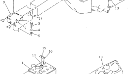Панель 23B-806-1150 Komatsu