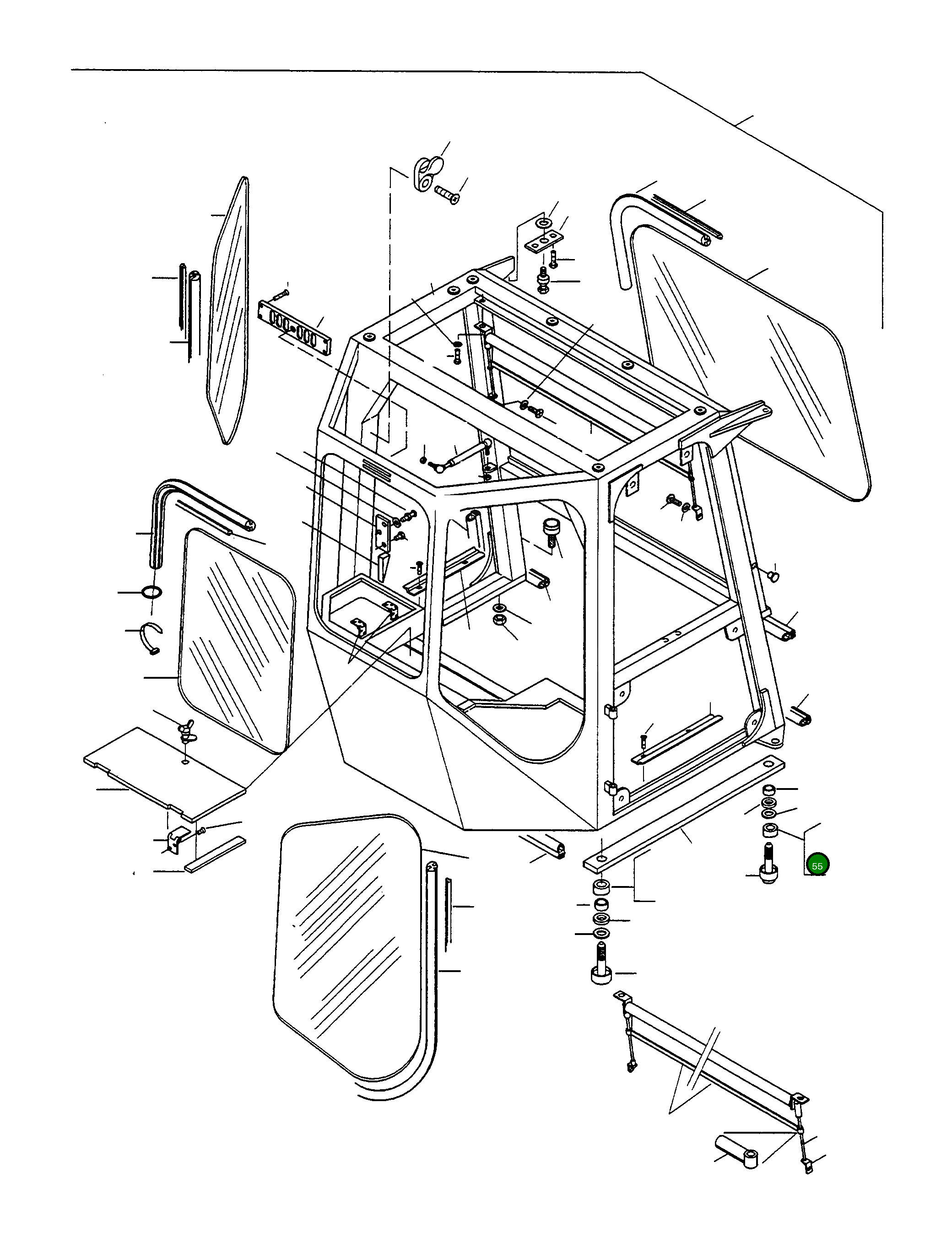 Диск 4202455M1 Komatsu
