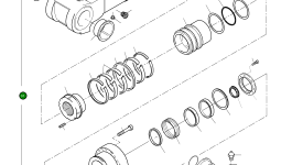 Гидроцилиндр 989 930 40 Komatsu
