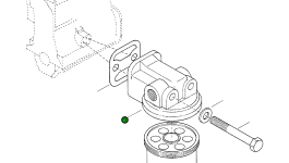 Головка фильтра 4917221M1 Komatsu