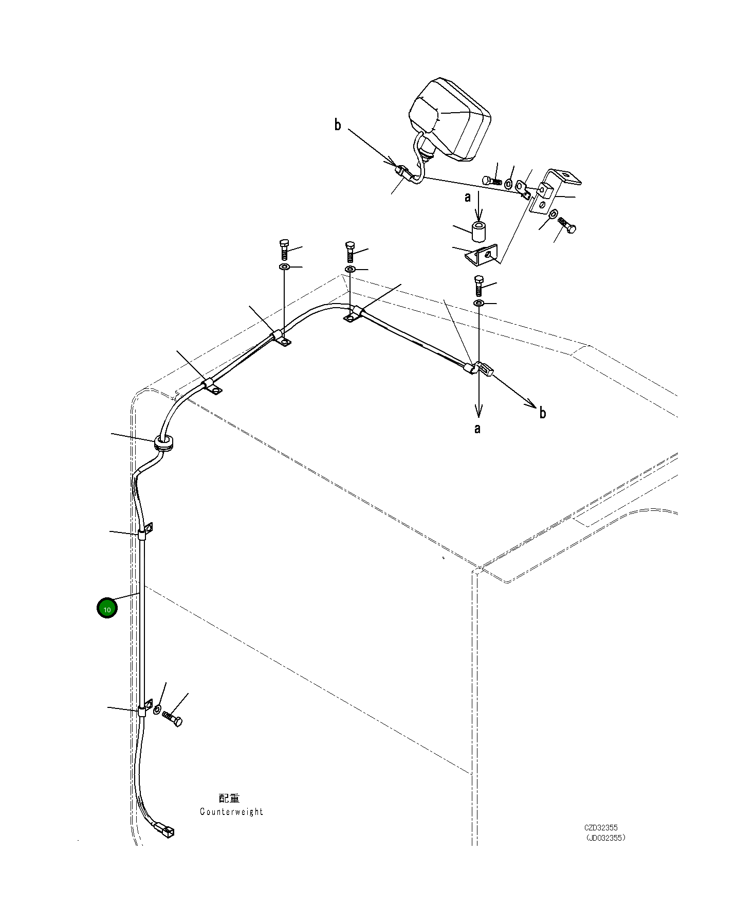 Жгут проводов 21M-06-31140 Komatsu