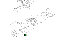 Внутренний корпус, в сборе 427-12-11214 Komatsu