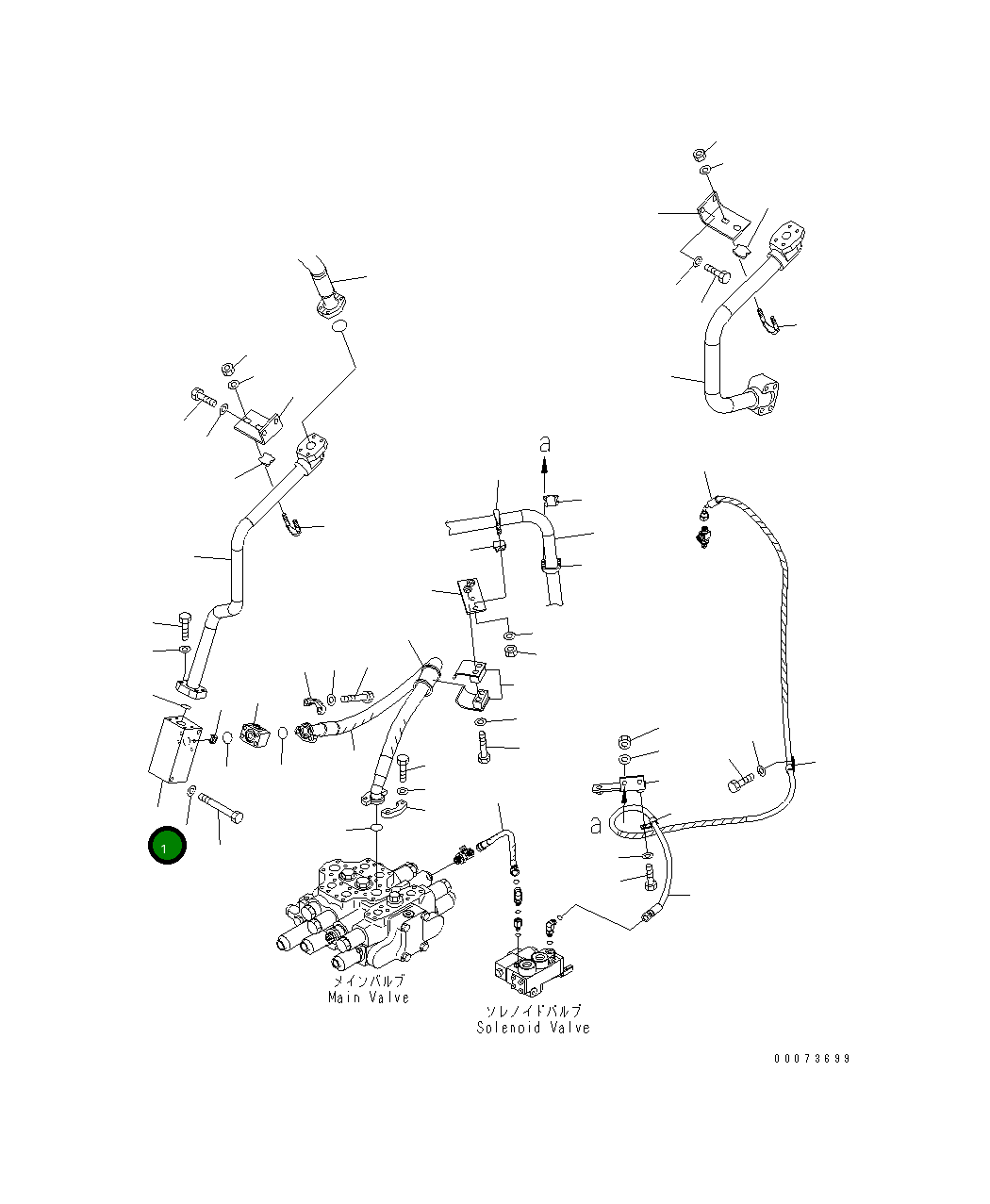 Блок 419-T90-3131 Komatsu