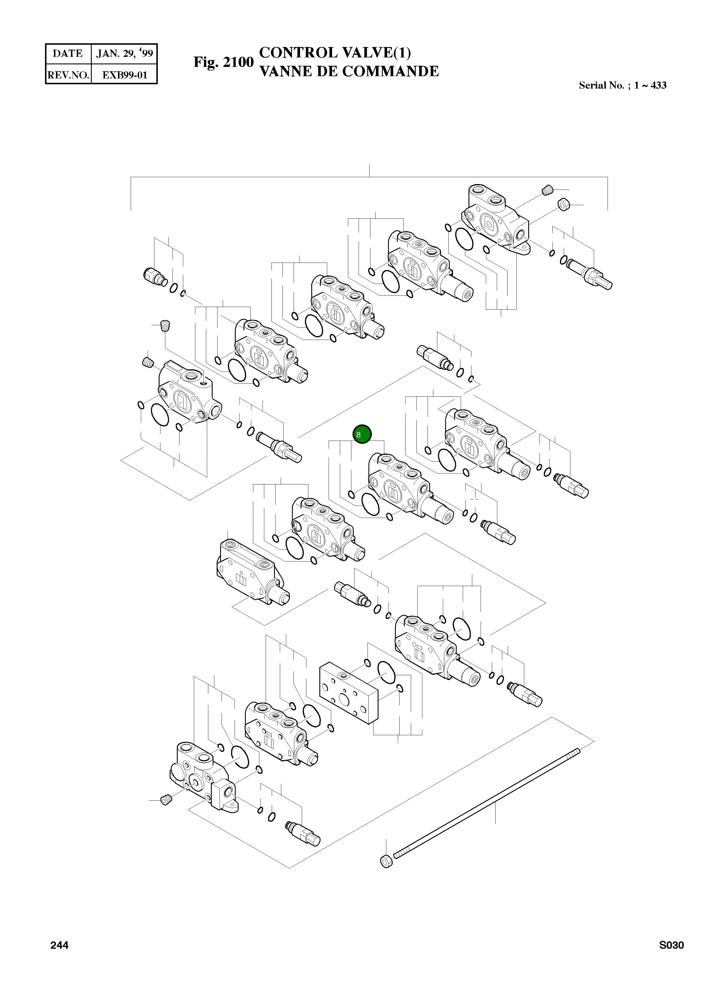 Блок в сборе – ковш 07370-05400 Komatsu