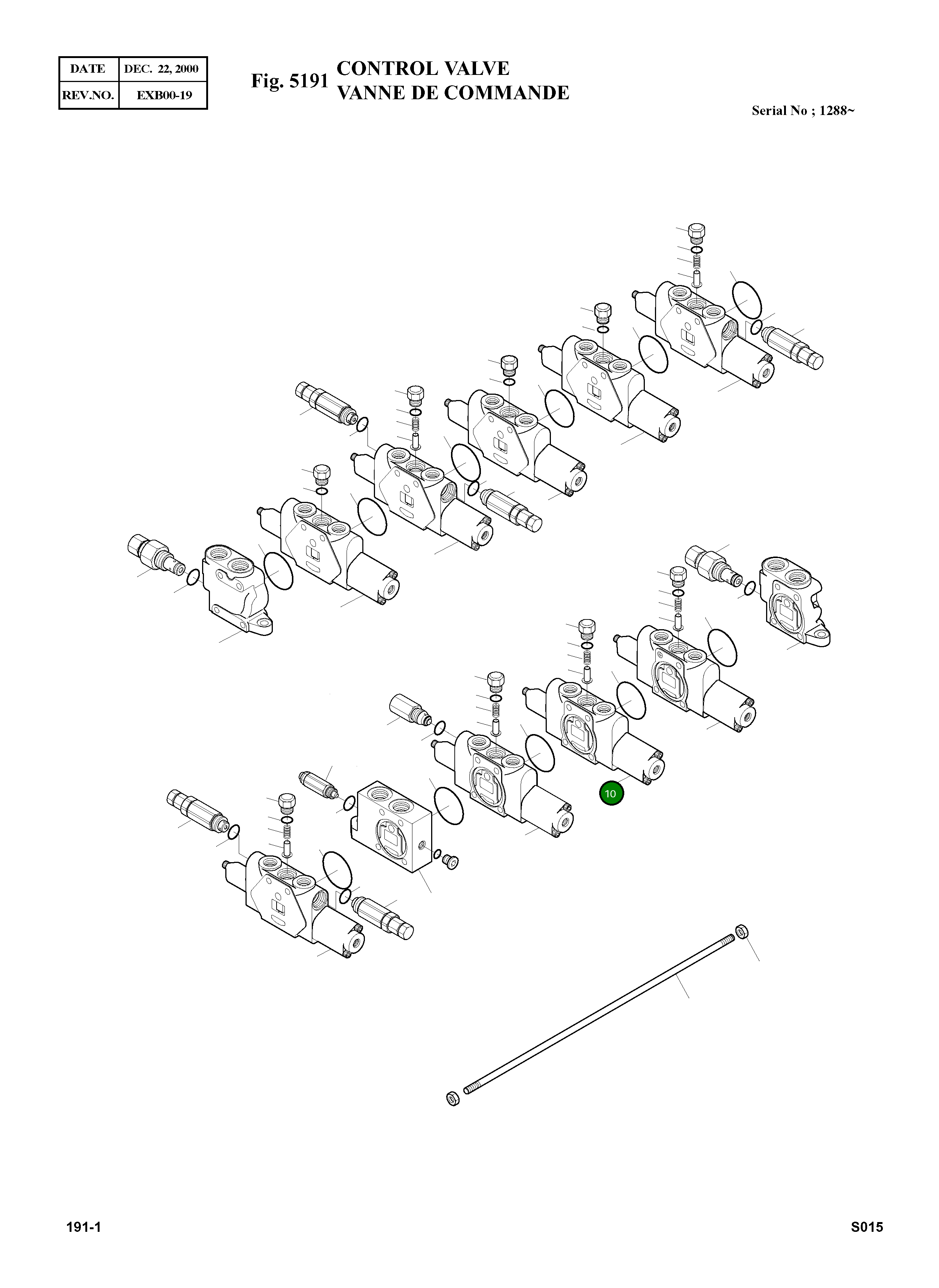 Блок в сборе, бульдозер 4-01-51082 Komatsu