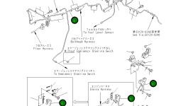 Жгут проводов 427-06-22370 Komatsu