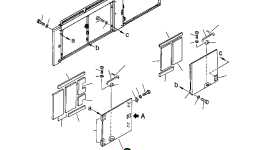 Дверь 209-54-53231 Komatsu