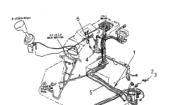 Жгут проводов 41F-06-11190 Komatsu