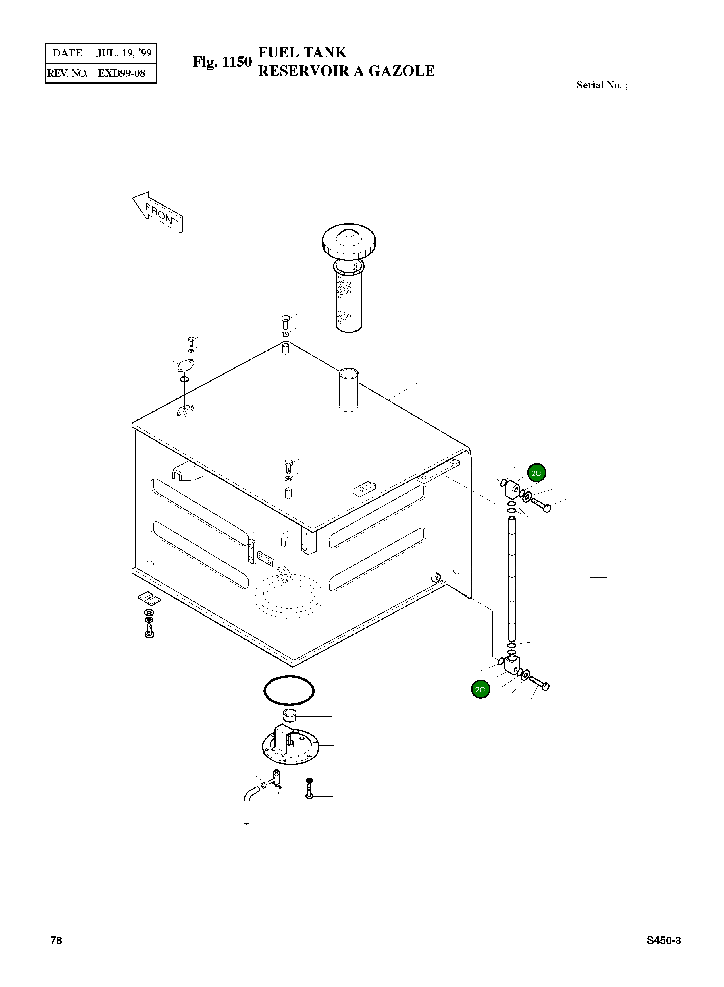 Блок 2441-1025 Komatsu