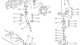 Трубка 142-62-13241 Komatsu