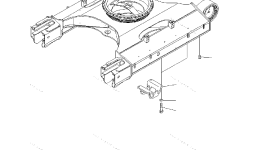 Защитный кожух 208-30-61190 Komatsu