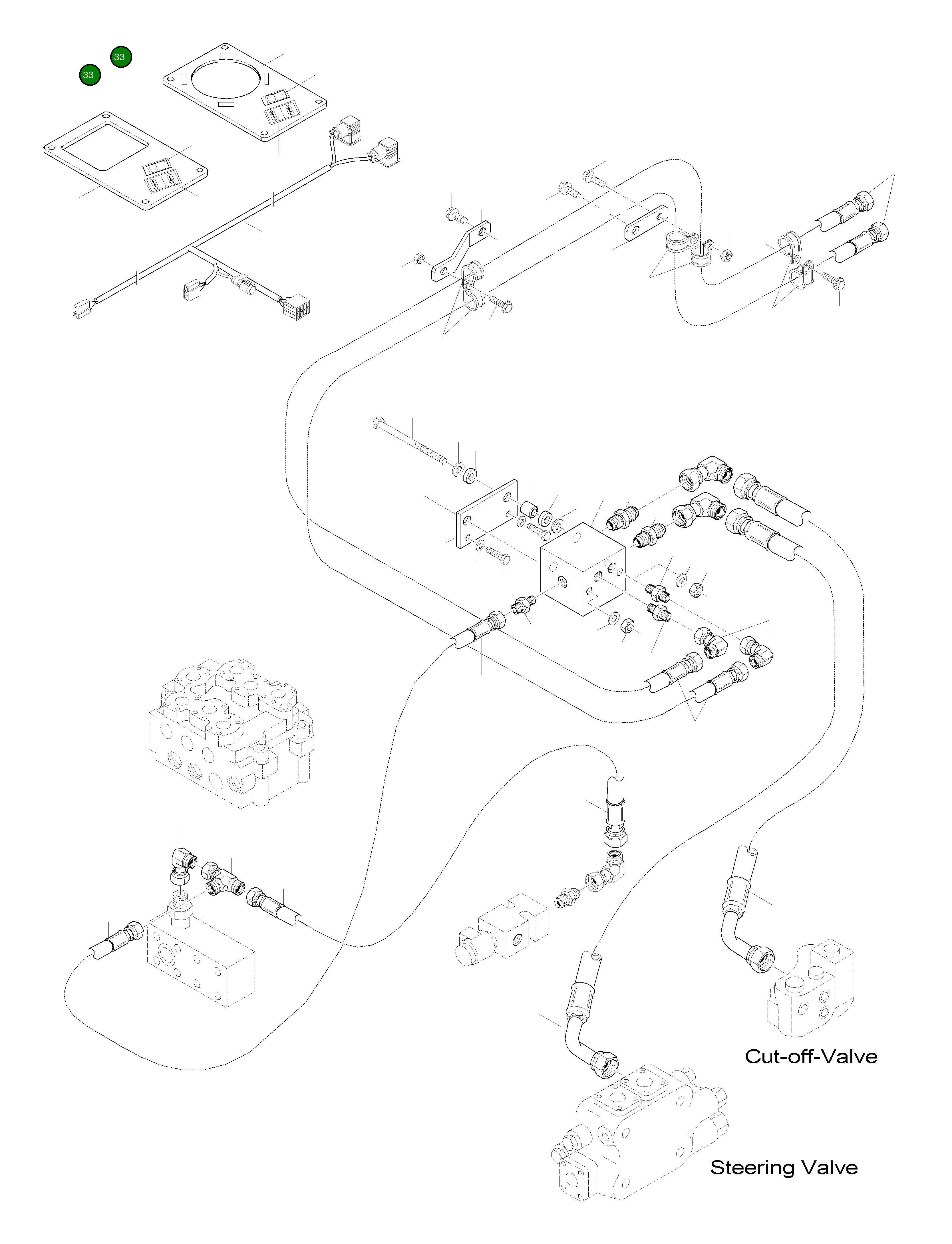 Выключатель 419-09-H2590 Komatsu