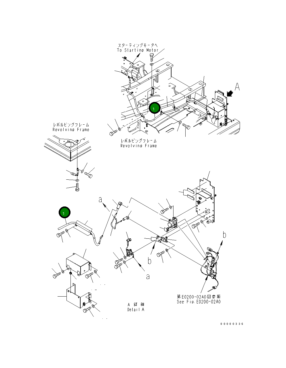 Кабель 21K-06-71171 Komatsu