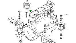 Двигатель 2201-9039 Komatsu