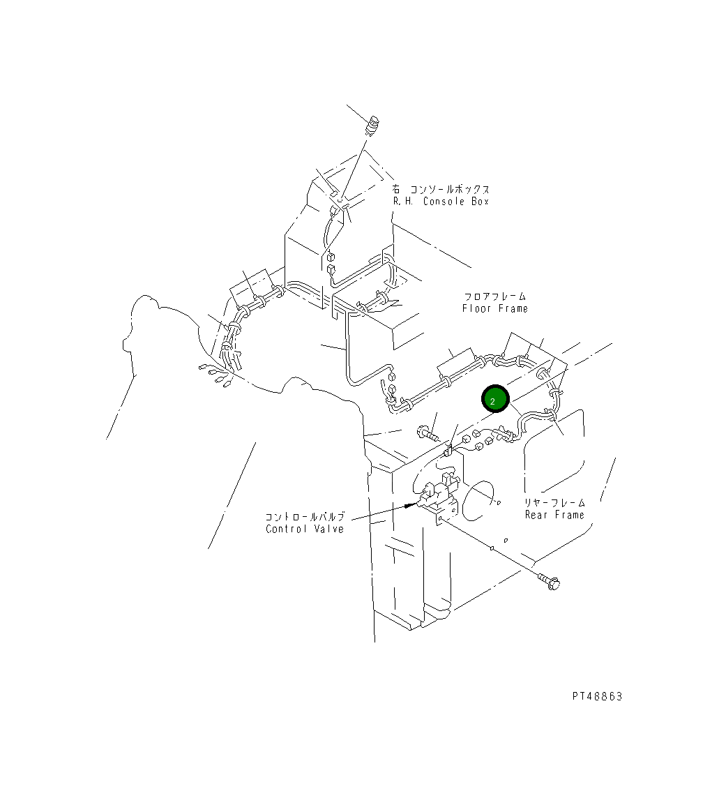 Жгут проводов 418-879-2220 Komatsu