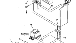 Кабель 232-06-11244 Komatsu