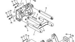 Тяга 144-78-11161 Komatsu
