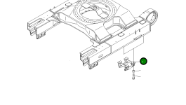 Защитный кожух 21N-30-32240 Komatsu