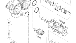 Главный гидронасос 7082K00024 Komatsu