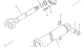 Втулка 07143-10808 Komatsu
