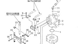 Блок 20Y-62-28420 Komatsu