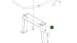 Защитный кожух 17A-906-1110 Komatsu