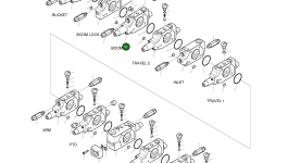 Блок в сборе – стрела K9004973 Komatsu